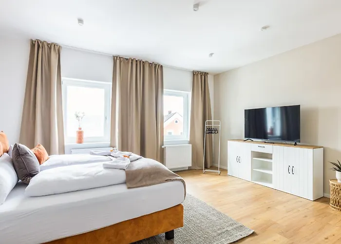 Art Loft Mit 3 Schlafzimmern I 98 Qm I 2 Arbeitsplaetze I 8 Gaeste Apartment *