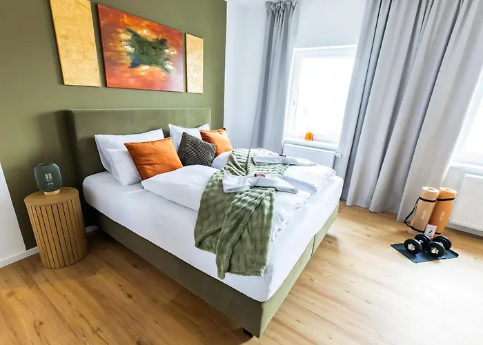 Art Loft Mit 3 Schlafzimmern I 98 Qm I 2 Arbeitsplaetze I 8 Gaeste * Passavia